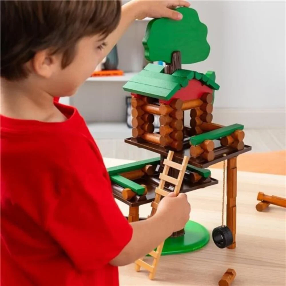 2 Tiered Tree House Building Set, Educational Toy, Gift for Kids, Girls and Boys